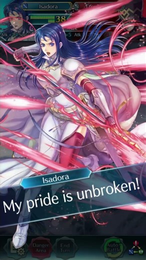 Isadora Critical Quotes - Fire Emblem Heroes #Shorts #Nintendo #FireEmblem