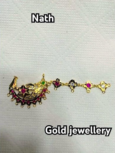 Nath gold jewellery