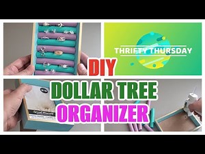 EASY DIY DOLLAR TREE ORGANIZER FOR RINGS AND EARRINGS | DIY HIGH-END LOOKING JEWELRY ORGANIZER