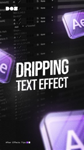Here’s how to create a 💧Dripping text effect💧in After Effects. 👉 Follow @diginetonlineschool_ for more motion graphics tips. #AfterEffects #AfterEffectsTips #MotionGraphics #TextAnimation #VideoEditing #ContentCreators #DiginetOnlineSchool | Diginet Online School