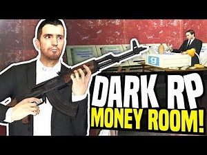 MONEY ROOM - Gmod DarkRP | Raided by Police!