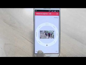 Foto app tutorial - Organizing & Organizing circle edit