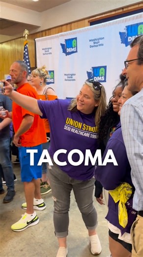Thank you, Tacoma, for a great GOTV event! I was honored to join local Democrats and our labor partners from SEIU Healthcare 1199NW, SEIU 775, AFSCME, Teamsters Local 117, and Laborers Local 242 to knock on doors. Vote by August 6th! | Bob Ferguson