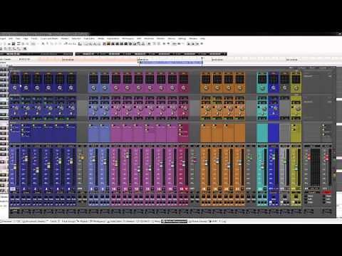 Pyramix Mixer Interface