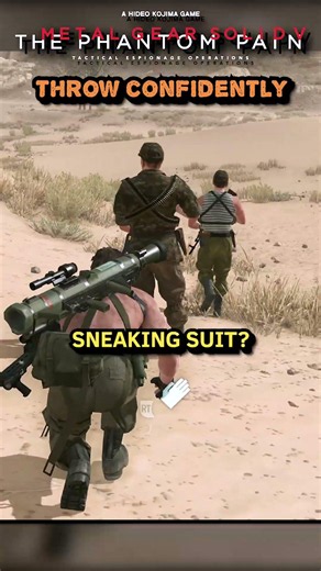 CQC Throws are Stealthier Than You Think 🤫🤫 #metalgearsolid #metalgearsolidvthephantompain #gaming