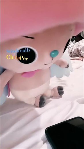 this is crazy! stitch calls chopper!