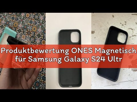 Produktbewertung ONES Magnetisch für Samsung Galaxy S24 Ultradünne Hülle, Kompatibel mit MagSafe, Fa