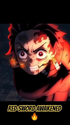 😱 Tanjiro Red Sword Awakened 🔥 Hantengu Clones Destroyed | #demonslayer #anime #shorts