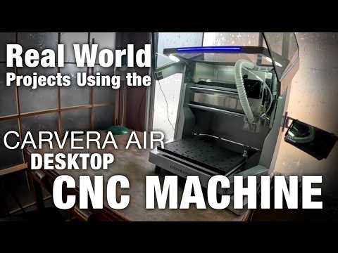 I Used the Carvera Air Desktop CNC to Upgrade My Coffee Shop