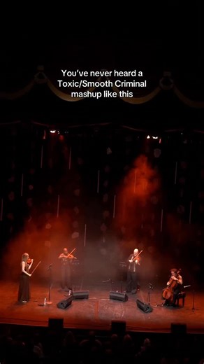 Volume ALL THE WAY UP! One of our favorite songs to perform is this Britney Spears/Michael Jackson mashup. We are playing this cover of Toxic & Smooth Criminal on tour - grab your tickets 🎫🎫🎫 🎥 @mediawithmae | Vitamin String Quartet