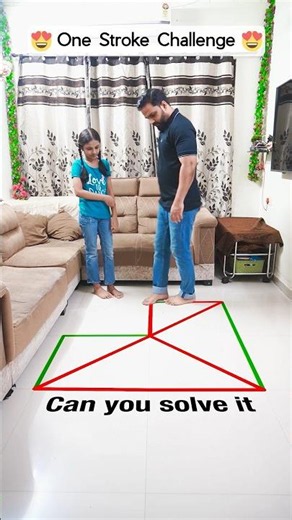 Dad vs Daughter Fun Challenge 🙂 #shorts #funny #challenge #myshamagick