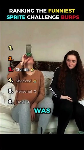 Ranking the Funniest Sprite Challenge Burps 😂💀