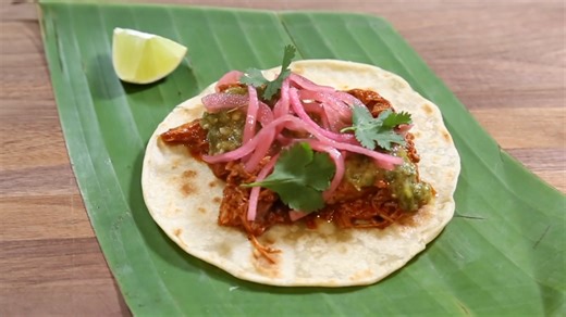 Traditional cochinita pibil tacos recipe