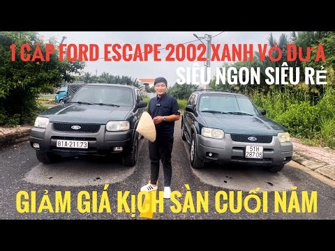 YEAR-END DISCOUNT ON A PAIR OF 2002 FORD ESCAPE GREEN, EXTREMELY DELICIOUS | SUPER CHEAP PRICE, O...