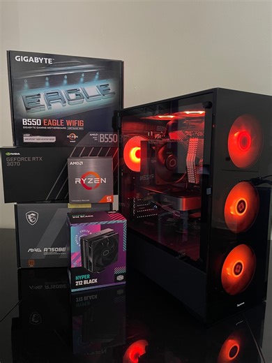 Budget 1440p Gaming PC / RTX3070 FE/ R5 5600G/ 32GB RAM/ 1TB M.2/ WiFI6 | Jawa