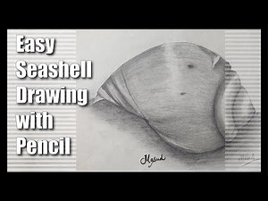 The ABSOLUTE BEST Way to Draw Seashells with Pencil