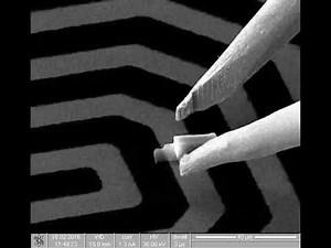 TEM sample preparation onto Dens Solutions heating chip