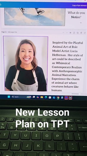 New Lesson Plan on TPT #TPT #ArtEdu #LessonPlan #Homeschool #art