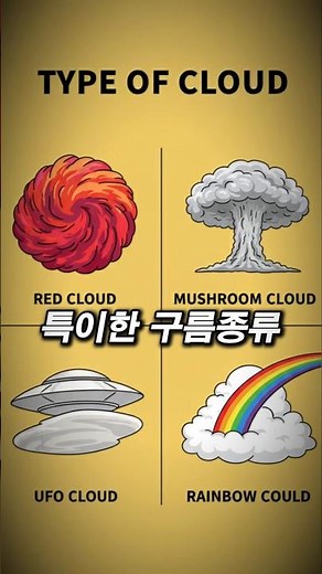 구름의종류 TYPE OF CLOUD