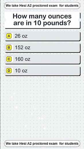 HESI A2 Math practice test #nursingentranceexam #hesimath
