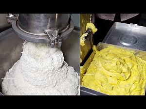 Factory making of Shrikhand