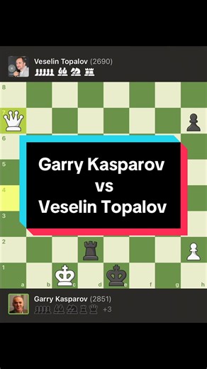 Veselin Topalov Resigns in Chess Match