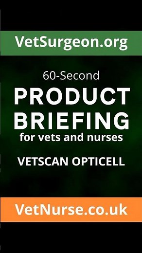 VETSCAN OPTICELL, Zoetis’s cartridge-based, AI-powered haematology analyser.