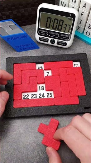 When I fail? April 7, Tuesday #puzzle #calendar #challenge #April