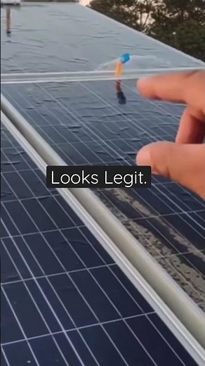 Self Solar Panel Cleaning System