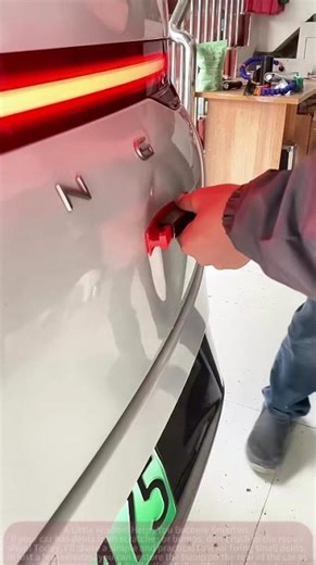 Car dent repair tips, easily fix it with this tool!