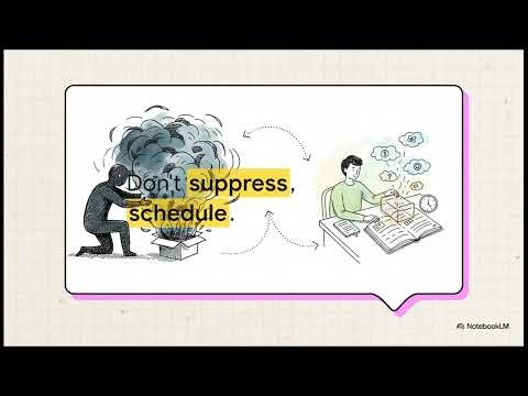 Stop Worrying 24/7: How "Worry Appointments" Trick Your Brain