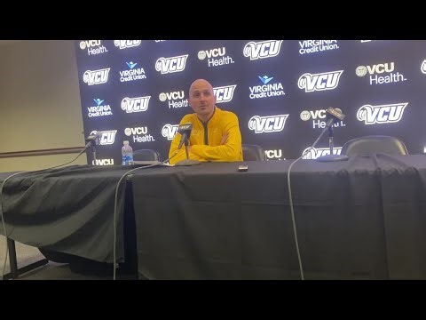 VCU basketball coach Phil Martelli Jr. after 100-79 win over Rider