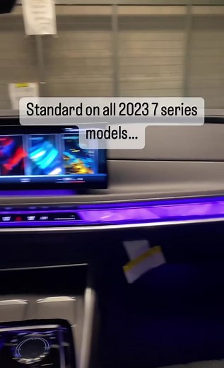 2023 BMW 7 Series Ambient Lighting Showcase