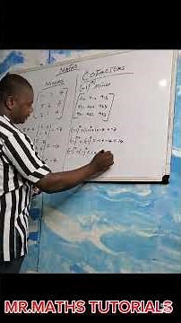 Co- factors of matrix2. #maths #education ‪@BigSchoolMinecraft‬