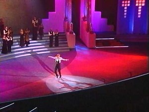 Michael Flatley does the Moonwalk on Riverdance