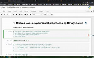 tensorflow中字符串转换为整数索引StringLookup朝天吼数据机器学习深度学习keras自然语言