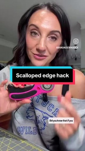 Easily Create Scalloped Edges with OLFA Blade