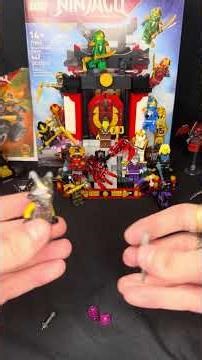 Ninjago Crystallized The OverLord/Crystal King Foil Pack Opening