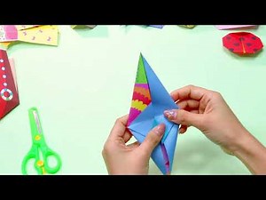 71- Rooster - origami folding steps - 72 patterns