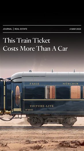 Would you go? #jamesedition #luxury #orientexpress #travel | JamesEdition | Facebook