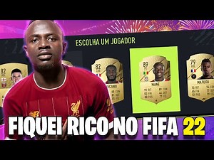 FIFA 22 | O DRAFT me deixou RICO!! MITEI NAS RECOMPENSAS