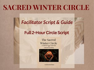 Winter Women's Circle Script & Retreat Guide | New Year Rituals, Solstice Meditation, Sisterhood Activities | Facilitator Handbook PDF - Etsy