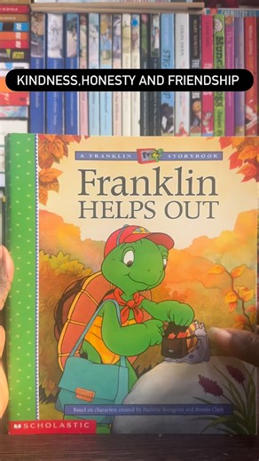 Storybooks for Kids in Lagos || Children’s Day activities 📚 on Instagram: "Franklin the Turtle embarks on everyday adventures in Woodland, trying to fit in, deal with change, learn new skills, and be himself. The series follows the beloved character Franklin the Turtle and his adventures, exploring everyday childhood situations like making new friends, solving problems, dealing with disappointments, and learning life lessons. Each book adapts an episode of the television show (or is inspired by