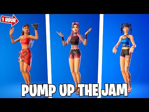 Fortnite PUMP UP THE JAM Emote 1 HOUR