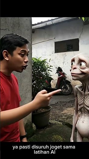 Alien AI ini disuruh joget buat apa? 👽🤣