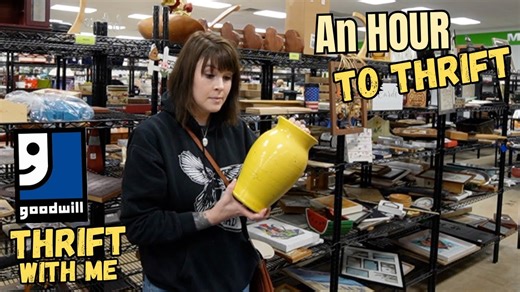 An Hour to Thrift | Goodwill Thrift with Me