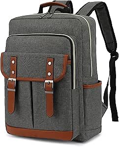 YGR Laptop Backpack for Women, Female, College, Travel, Business, Outdoor Sports, Office, Work in Grey