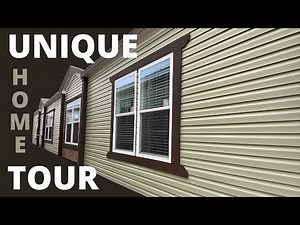 Check out this double wide mobile home! Unique layout on this home! Home Tour