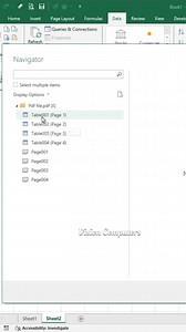 1.2M views · 8.9K reactions | Excel trick to import pdf data in...