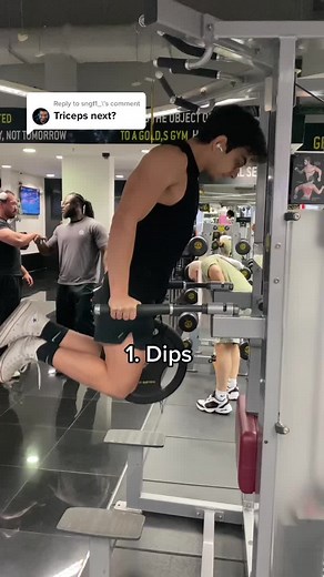 ‏Reply to @sngf1_ got you bro 💪 #gym #gymtok #triceps